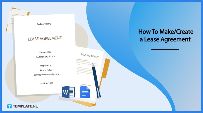 How to create an effective lease agreement for rental properties