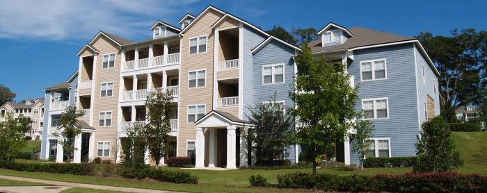 Multi family apartment units buildings