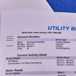 Invoice utility tenant landlord billing bill multi services example